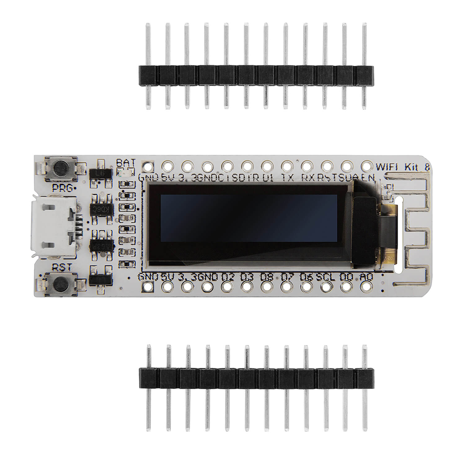 ESP8266 Mikrocontroller mit integriertem 0.91" OLED Display - AZ-Delivery