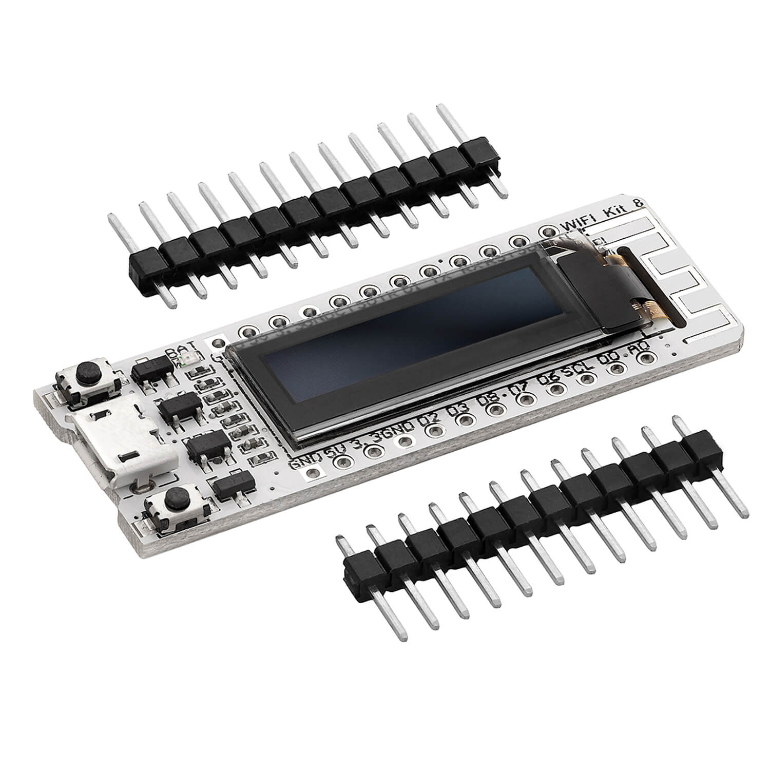 ESP8266 Mikrocontroller mit integriertem 0.91" OLED Display - AZ-Delivery