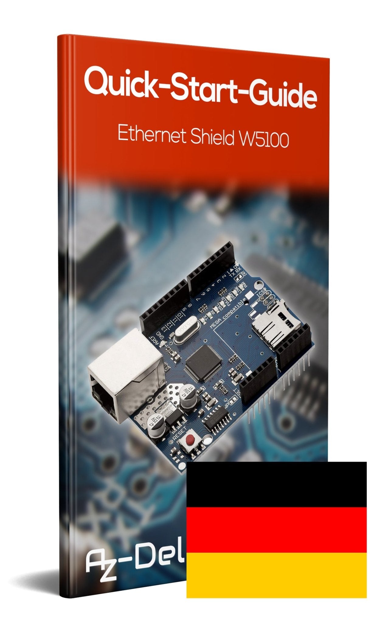 Ethernet Shield W5100 mit MicroSD-Karten Slot - AZ-Delivery