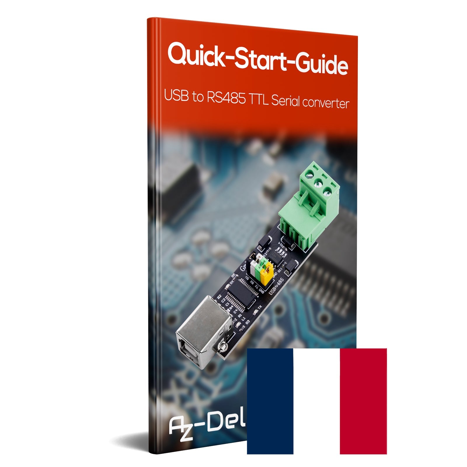 FT232 USB 2.0 zu TTL RS485 Seriell zu USB Adapter | Serieller Konverter Adapter Modul Interface Board - AZ-Delivery