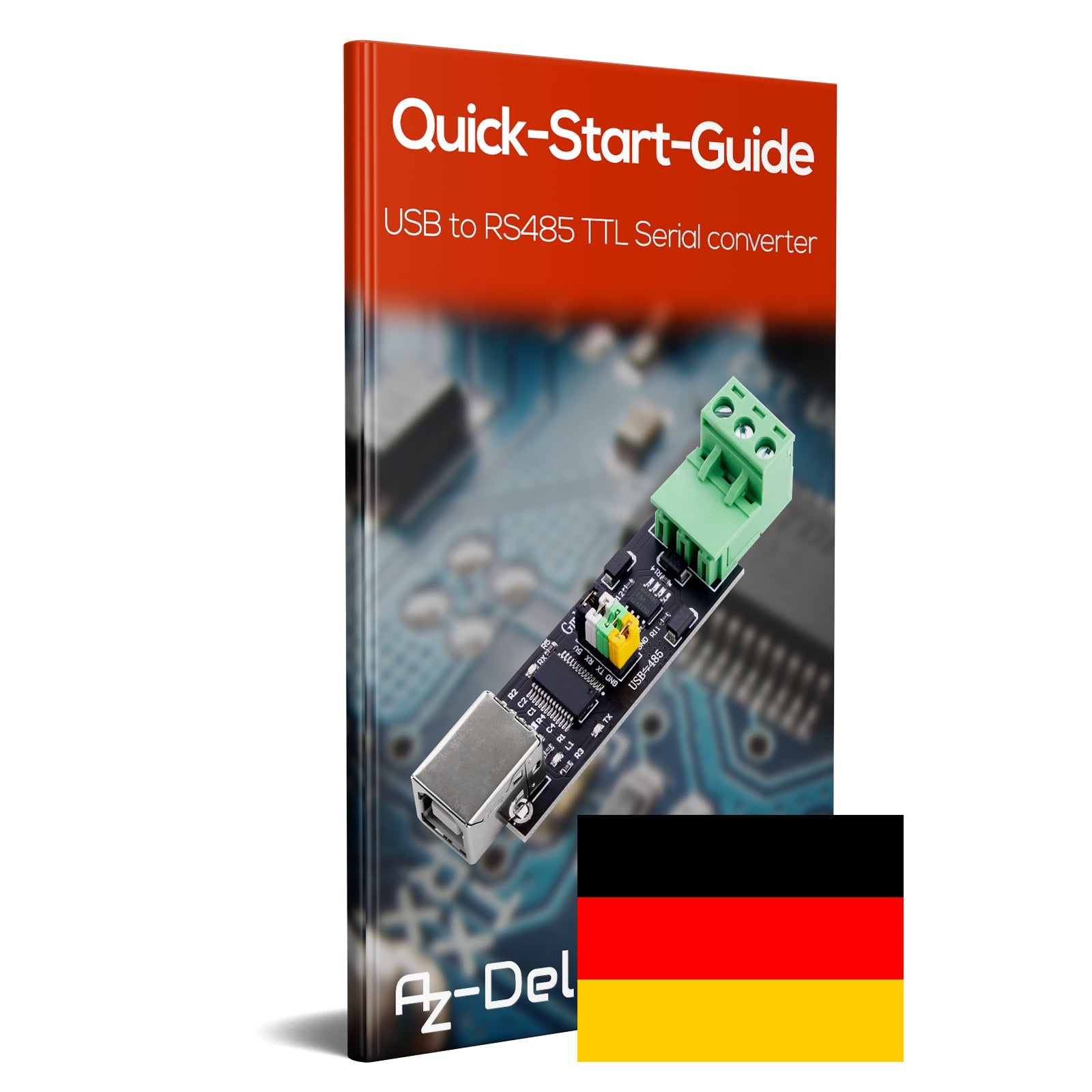 FT232 USB 2.0 zu TTL RS485 Seriell zu USB Adapter | Serieller Konverter Adapter Modul Interface Board - AZ-Delivery