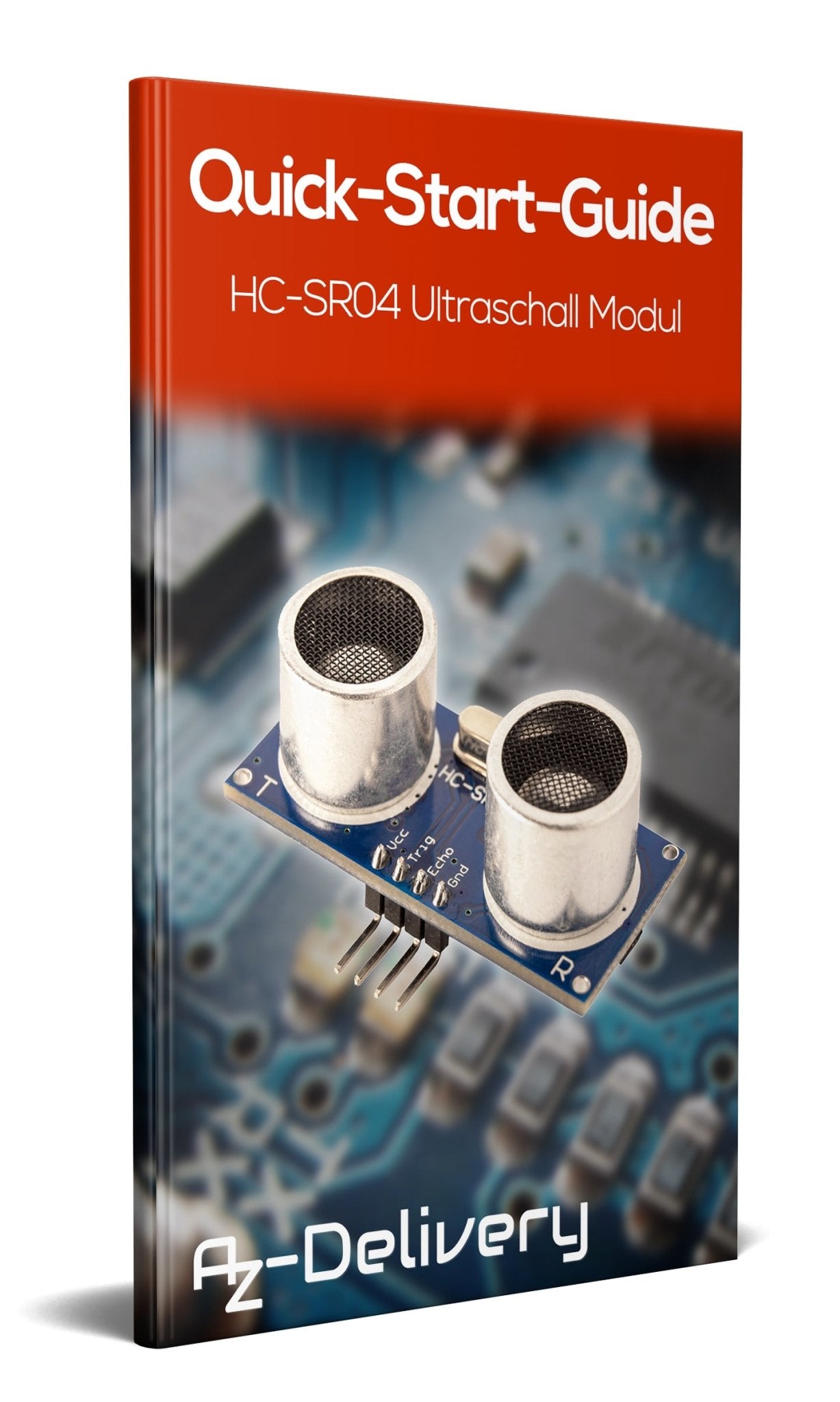 HC-SR04 Ultraschall Modul Entfernungsmesser Sensor für Raspberry Pi - AZ-Delivery