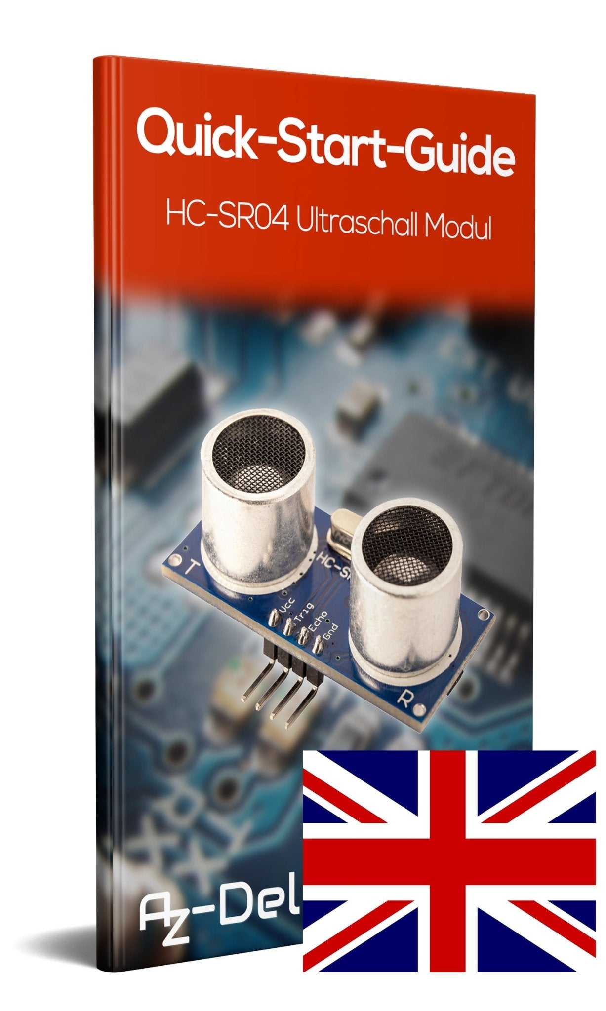 HC-SR04 Ultraschall Modul Entfernungsmesser Sensor für Raspberry Pi - AZ-Delivery