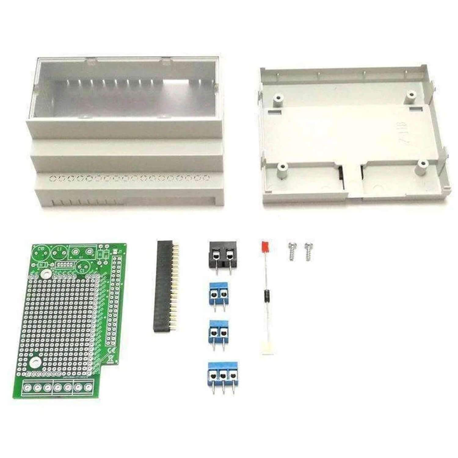 Hutschienengehäuse Set für Raspberry Pi 4B - AZ-Delivery