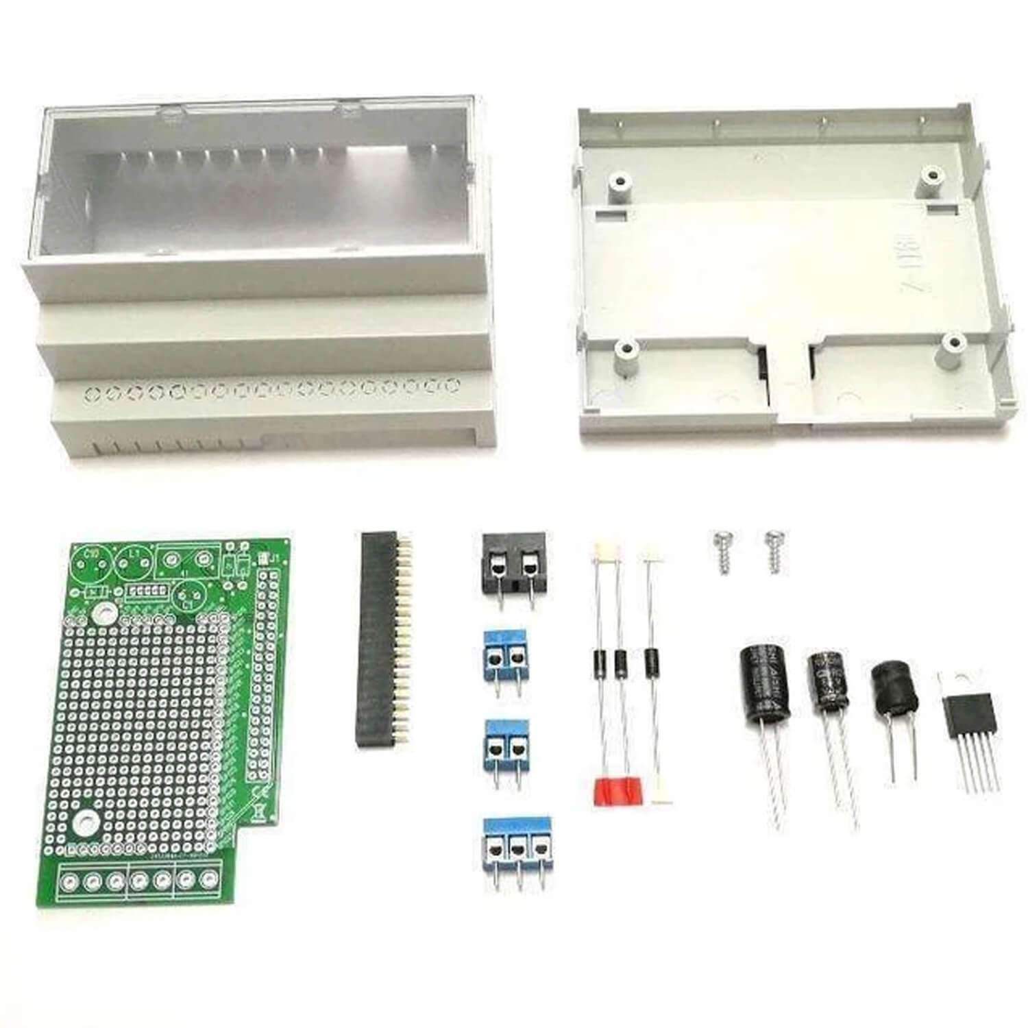 Hutschienengehäuse Set für Raspberry Pi 4B - AZ-Delivery