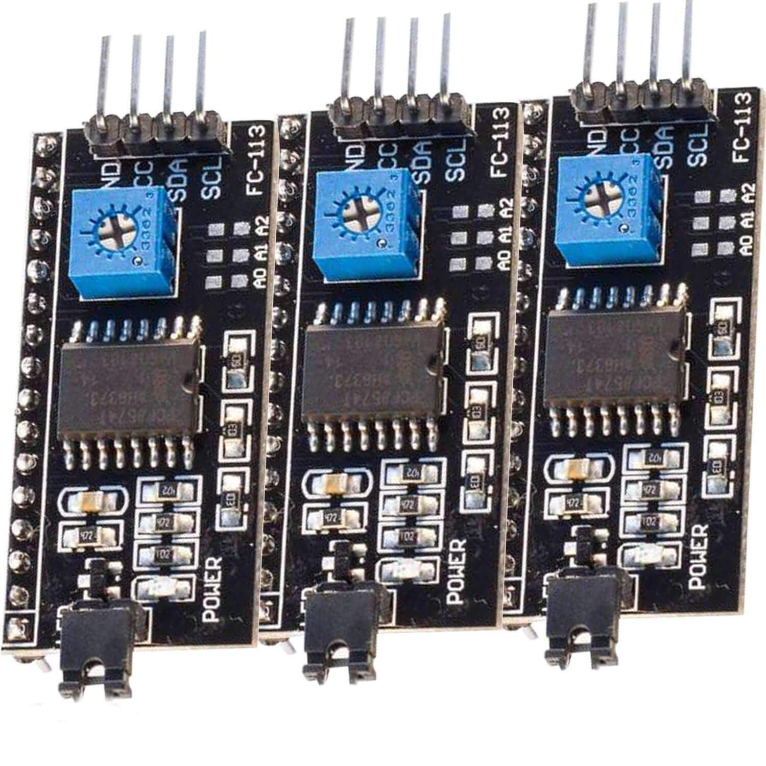 Display LCD 20x4 Caratteri Con Interfaccia I2C - Per Raspberry Pi, Arduino, STM32, Giallo - Foto 4