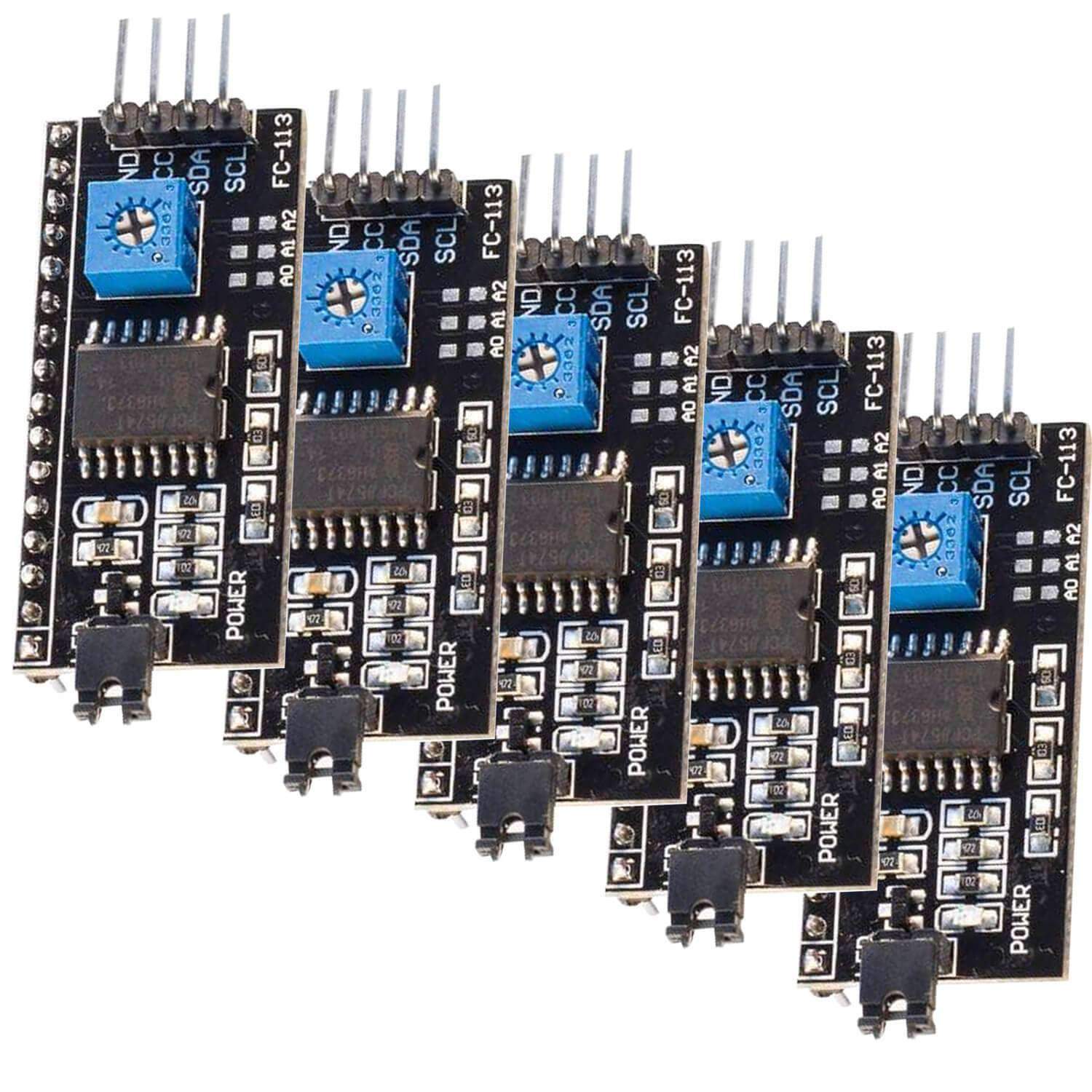 I2C IIC Adapter serielle Schnittstelle für LCD Display 1602 und 2004 - AZ-Delivery