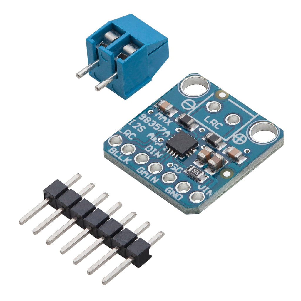 MAX98357A I2S 3W Mono Klasse D Versterker, filterloze Amplifier MAX98357A I2S 3W Mono Klasse D Versterker, filterloze Amplifier