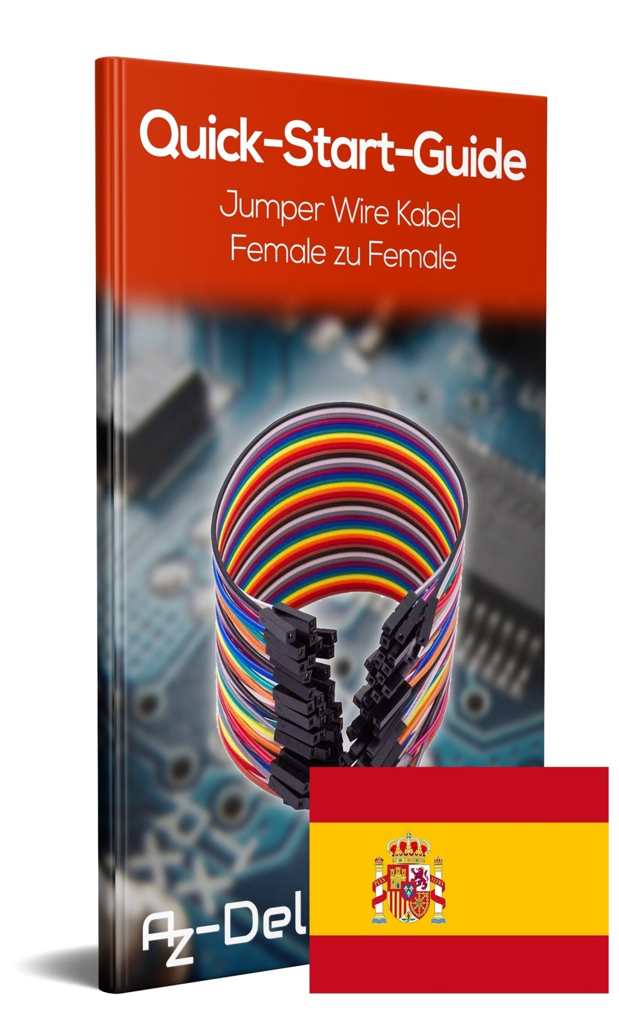 Jumper Wire Kabel 40 STK. je 20 cm F2F Female to Female für Raspberry Pi Breadboard - AZ-Delivery