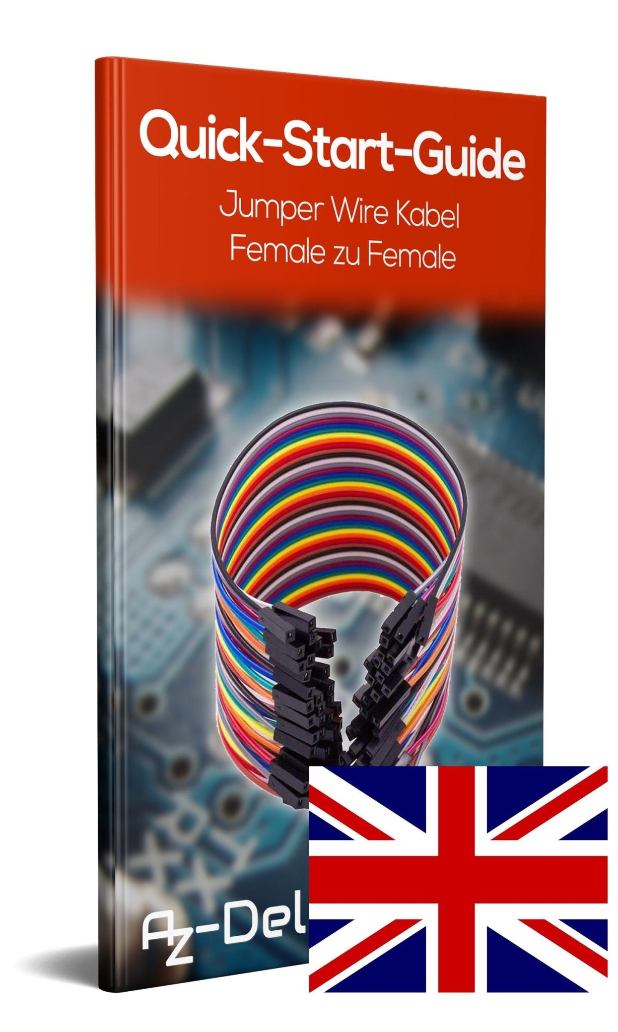 Jumper Wire Kabel 40 STK. je 20 cm F2F Female to Female für Raspberry Pi Breadboard - AZ-Delivery