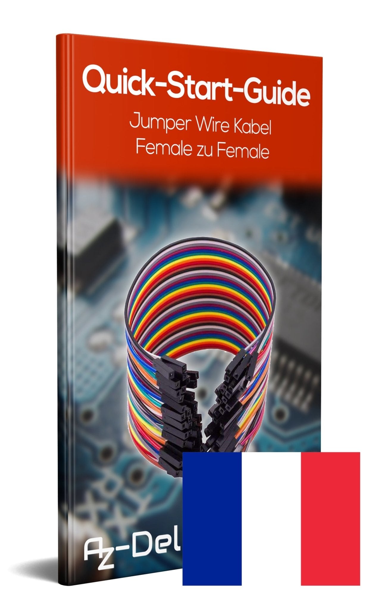 Jumper Wire Kabel 40 STK. je 20 cm F2F Female to Female für Raspberry Pi Breadboard - AZ-Delivery