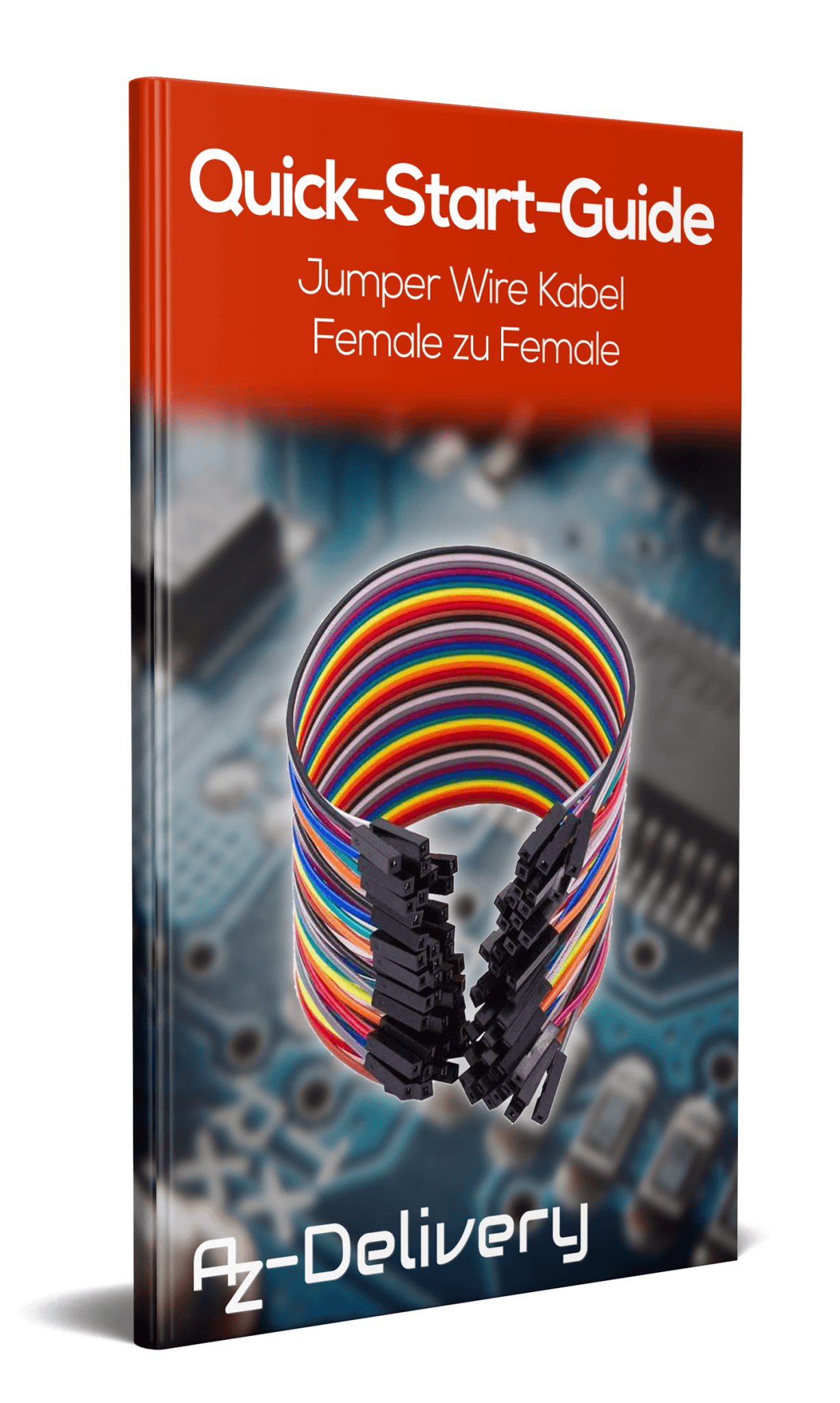 Jumper Wire Kabel 40 STK. je 20 cm F2F Female to Female für Raspberry Pi Breadboard - AZ-Delivery