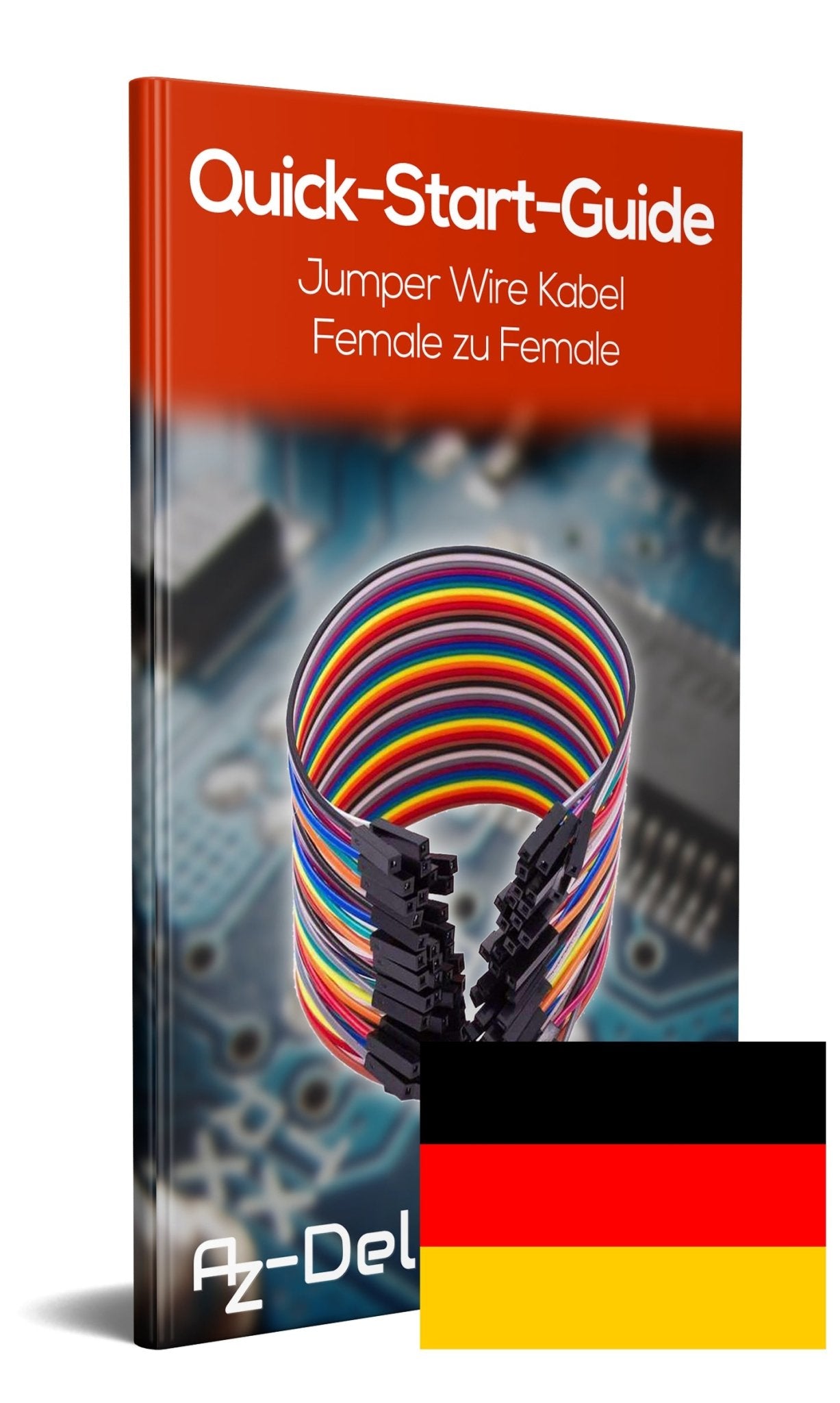 Jumper Wire Kabel 40 STK. je 20 cm F2F Female to Female für Raspberry Pi Breadboard - AZ-Delivery