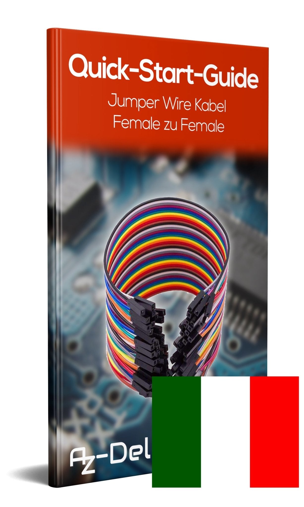 Jumper Wire Kabel 40 STK. je 20 cm F2F Female to Female für Raspberry Pi Breadboard - AZ-Delivery