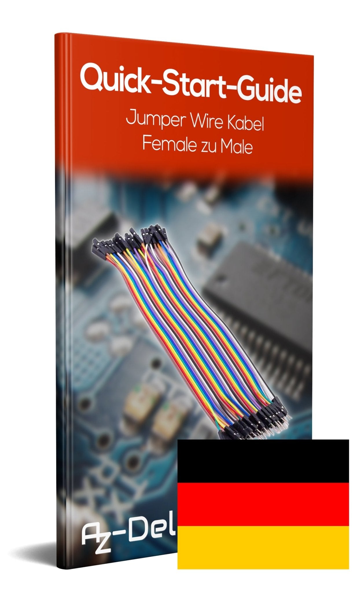 Jumper Wire Kabel 40 STK. je 20 cm F2M Female to Male für Raspberry Pi Breadboard - AZ-Delivery
