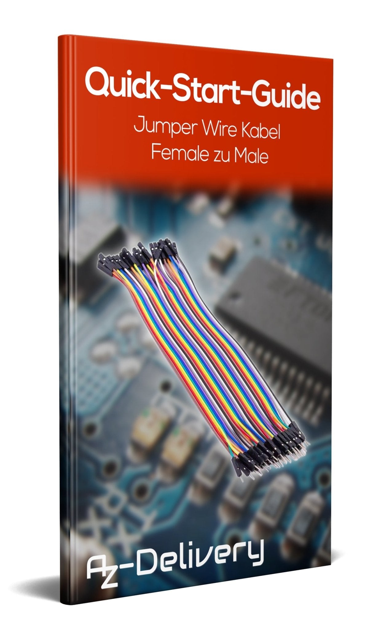 Jumper Wire Kabel 40 STK. je 20 cm F2M Female to Male für Raspberry Pi Breadboard - AZ-Delivery