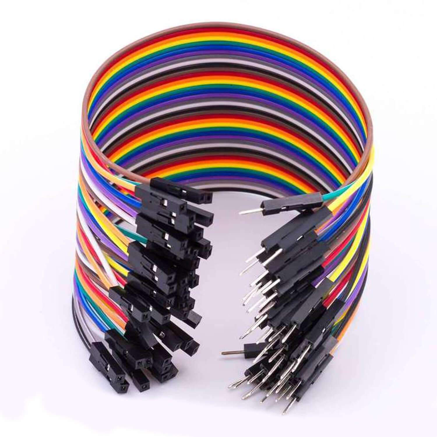AZDelivery Jumper Wire Kabel 20 cm F2M Female to Male kompatibel mit  Arduino und Raspberry Pi Breadboard : : Computer & Zubehör