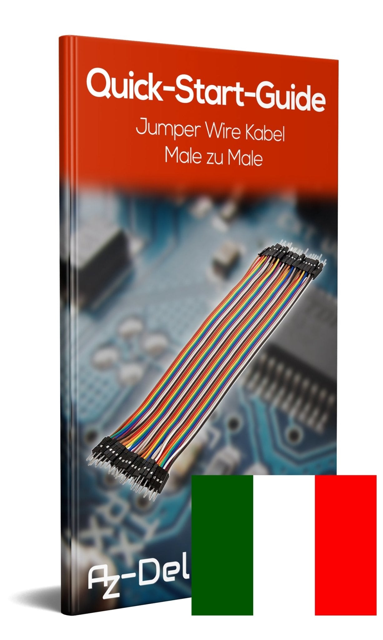 Jumper Wire Kabel 40 STK. je 20 cm M2M Male to Male für Raspberry Pi Breadboard - AZ-Delivery