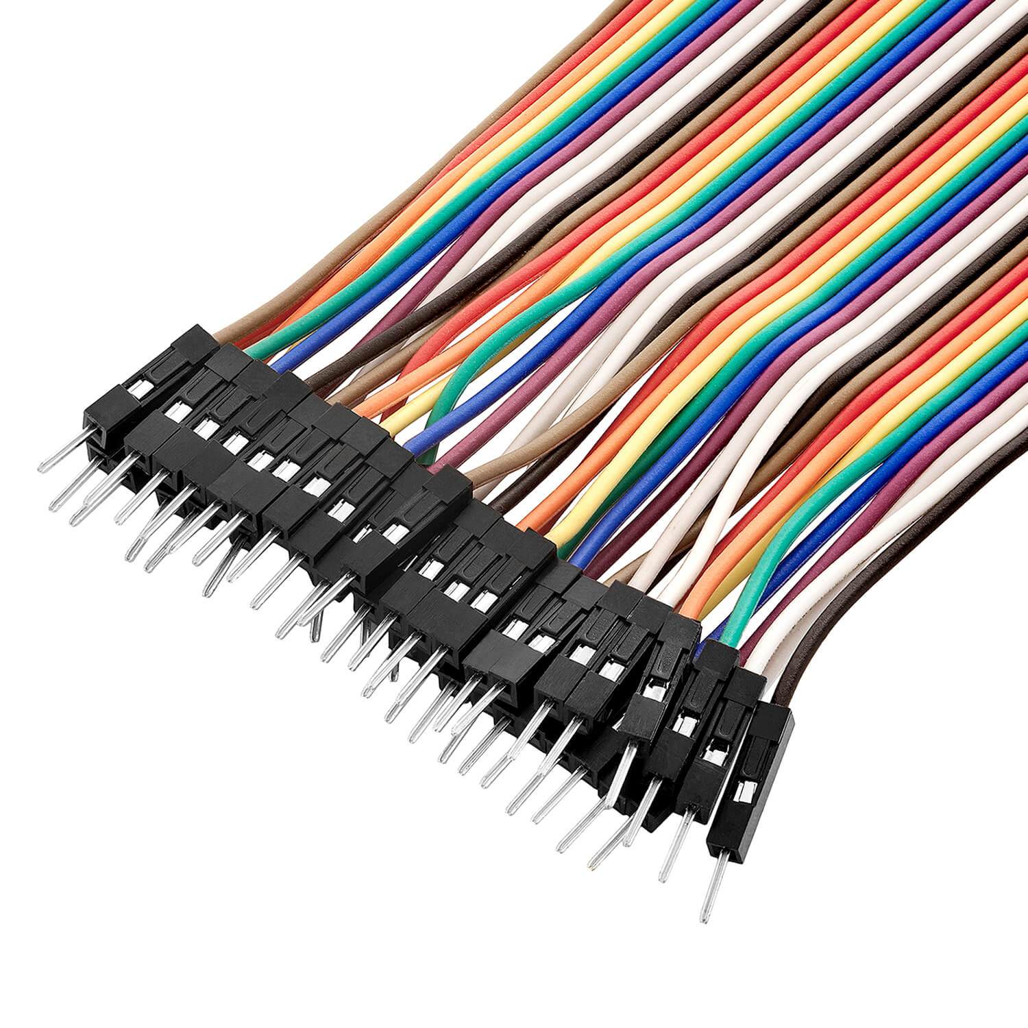 Jumper Wire Kabel 40 STK. je 20 cm M2M Male to Male kompatibel mit Arduino und Raspberry Pi Breadboard - AZ-Delivery