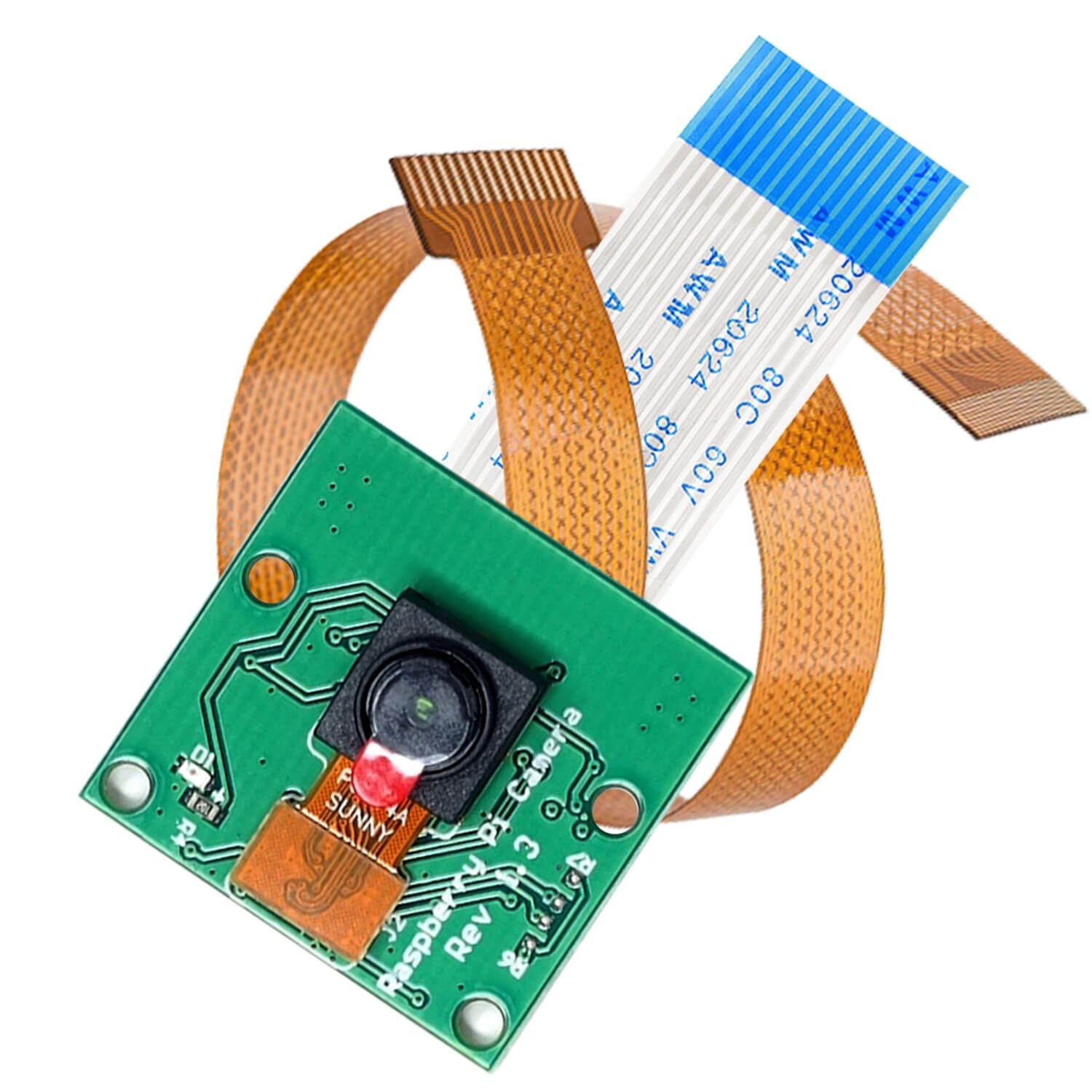 Kamera mit 15cm Flexkabel für Raspberry Pi und 30cm Flexkabel für Raspberry Pi Zero - AZ-Delivery