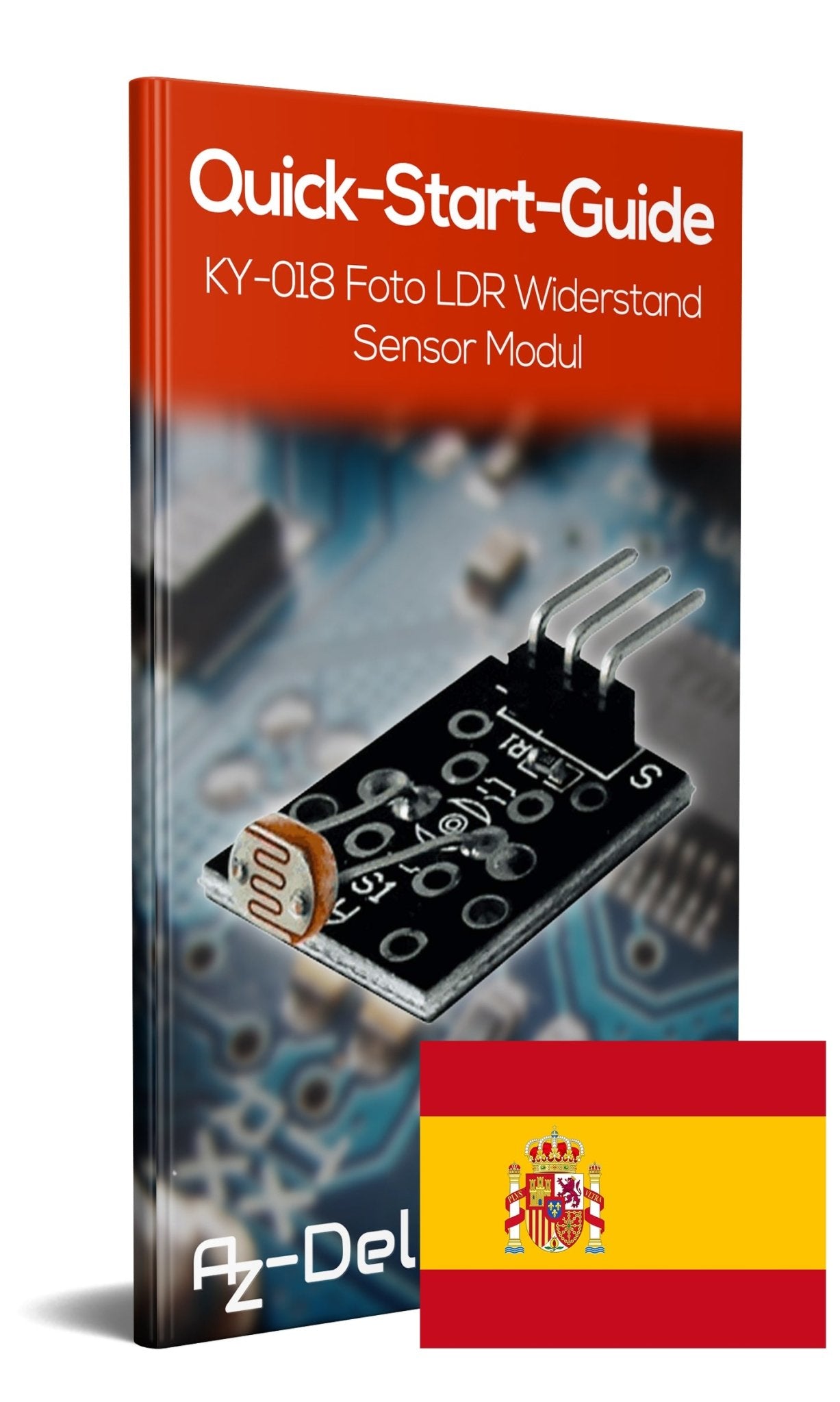 KY-018 Foto LDR Widerstand Diode Photo Resistor Sensor - AZ-Delivery