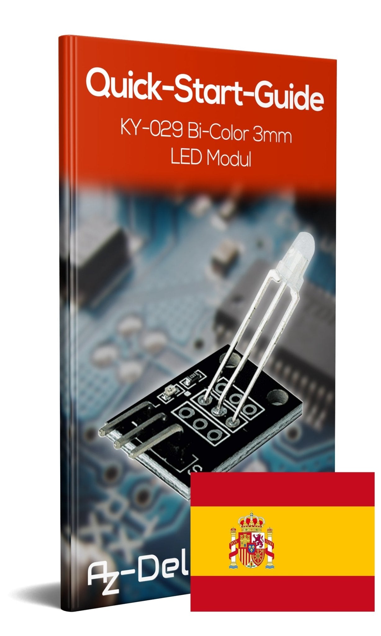 KY-029 Bi-Color LED Modul 3mm - AZ-Delivery