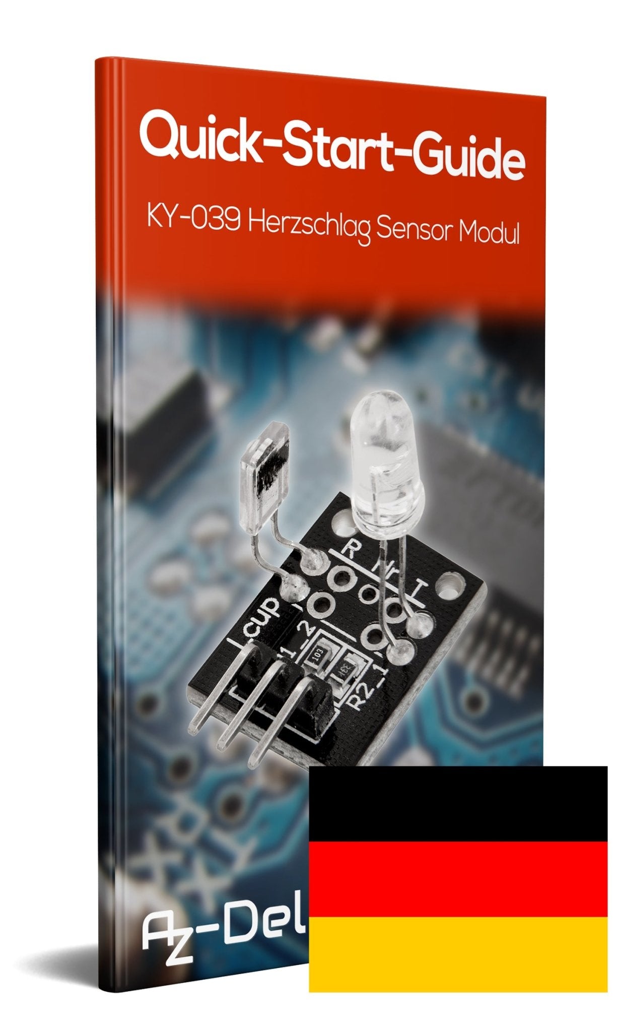 KY-039 Herzschlag Sensor Modul Finger Heartbeat Detektor - AZ-Delivery