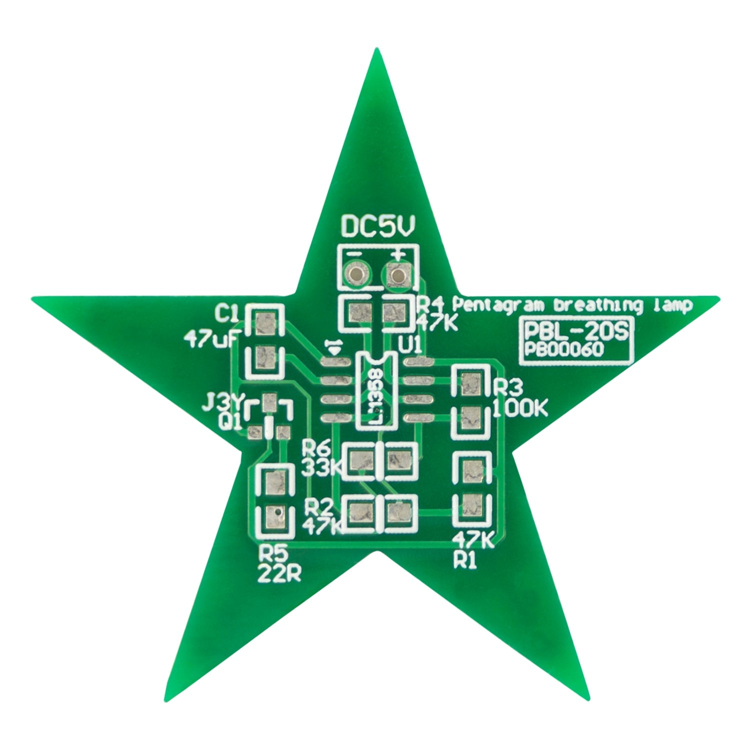 LED Weihnachtsstern Lötset – DIY Elektronik Bausatz für einen Stern mit rotem Beleuchtungseffekt – Ideal für MINT Lernen, Weihnachtsdekoration und Lötübungen - AZ-Delivery