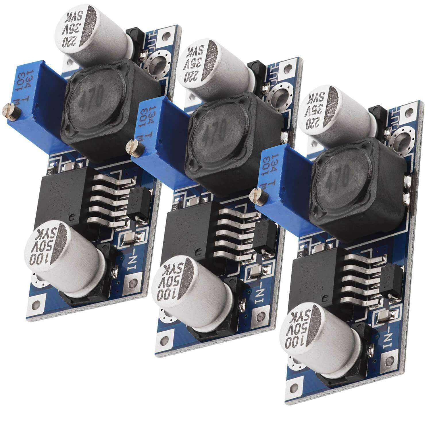 LM2596S DC-DC Netzteil Adapter Step down Modul - AZ-Delivery