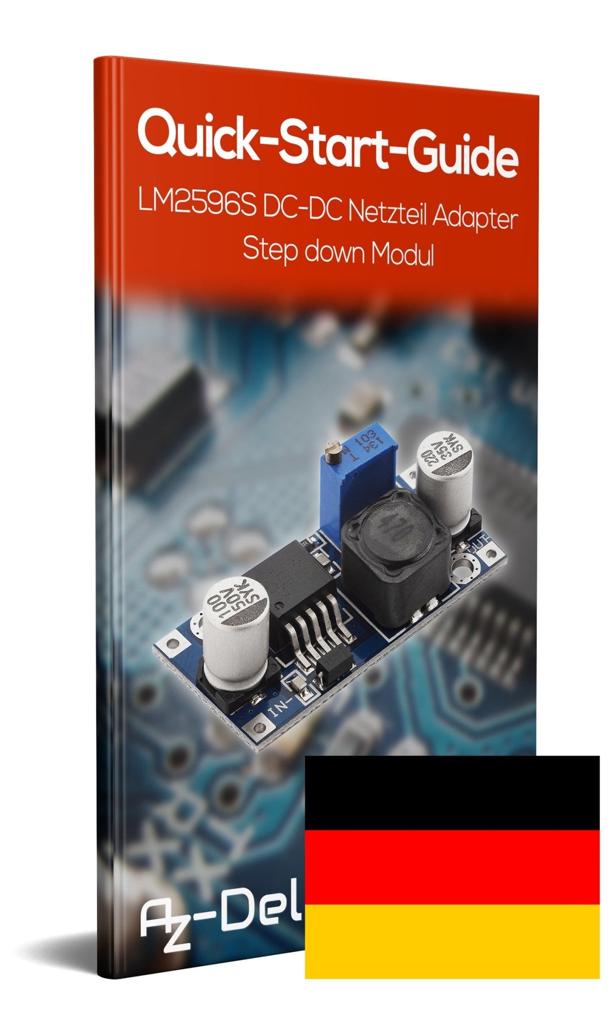 LM2596S DC-DC Netzteil Adapter Step down Modul - AZ-Delivery