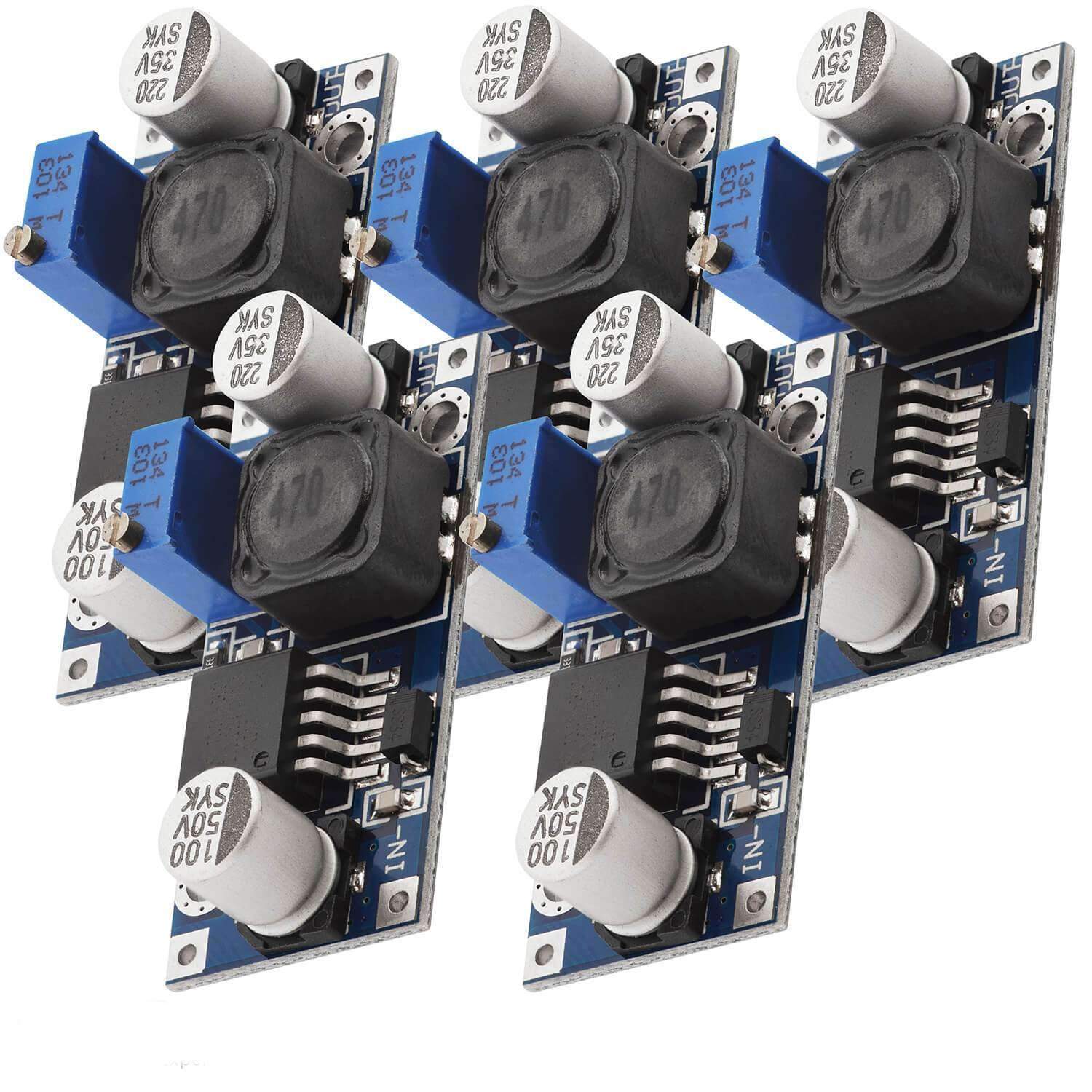 LM2596S DC-DC Netzteil Adapter Step down Modul - AZ-Delivery