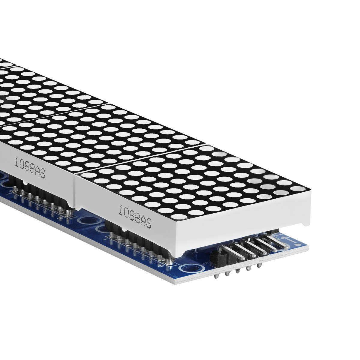 LED matrix display - 4 x 64