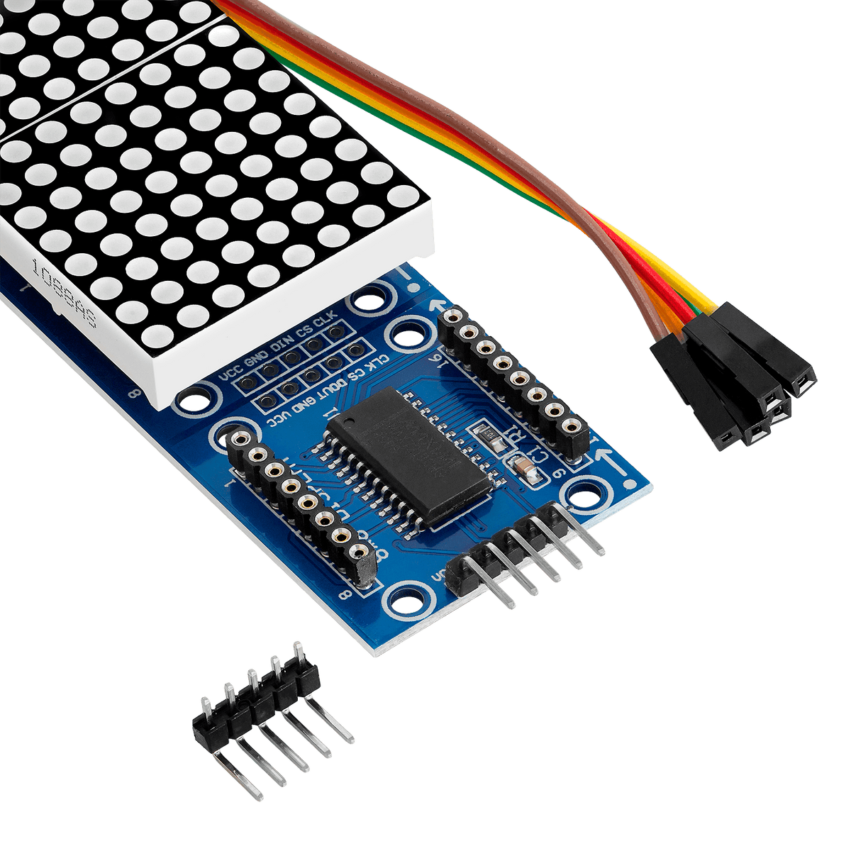 LED matrix display - 4 x 64