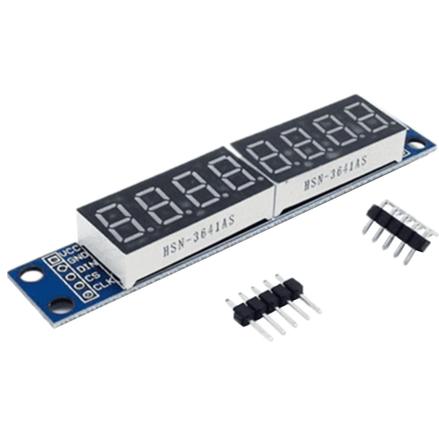 MAX7219 Led Modul 8 Bit 7-Segmentanzeige LED Display für Raspberry Pi - AZ-Delivery