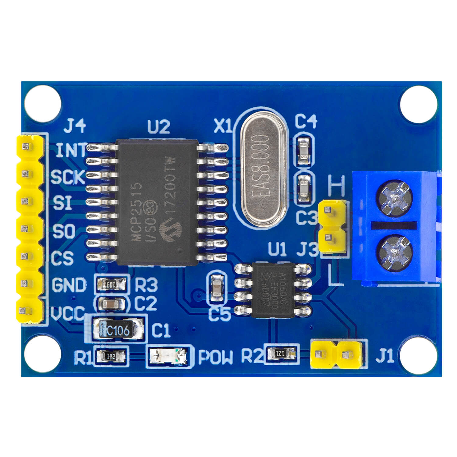 MCP2515 CAN Bus Modul kompatibel mit Arduino - AZ-Delivery