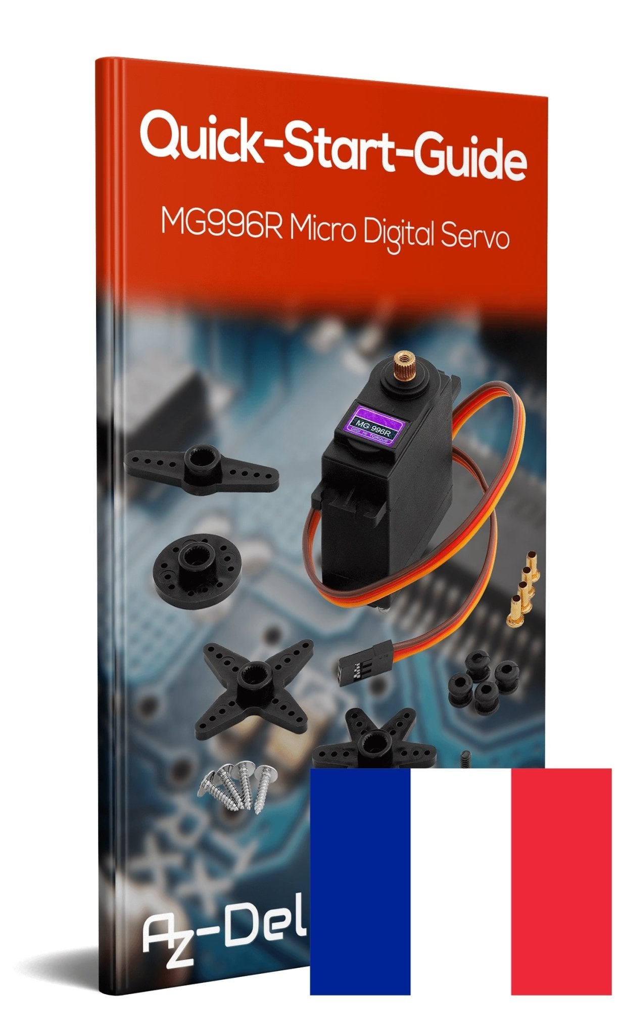 MG996R Micro Digital Servo Motor mit Metall Getriebe für RC Roboter Hubschrauber Flugzeug - AZ-Delivery