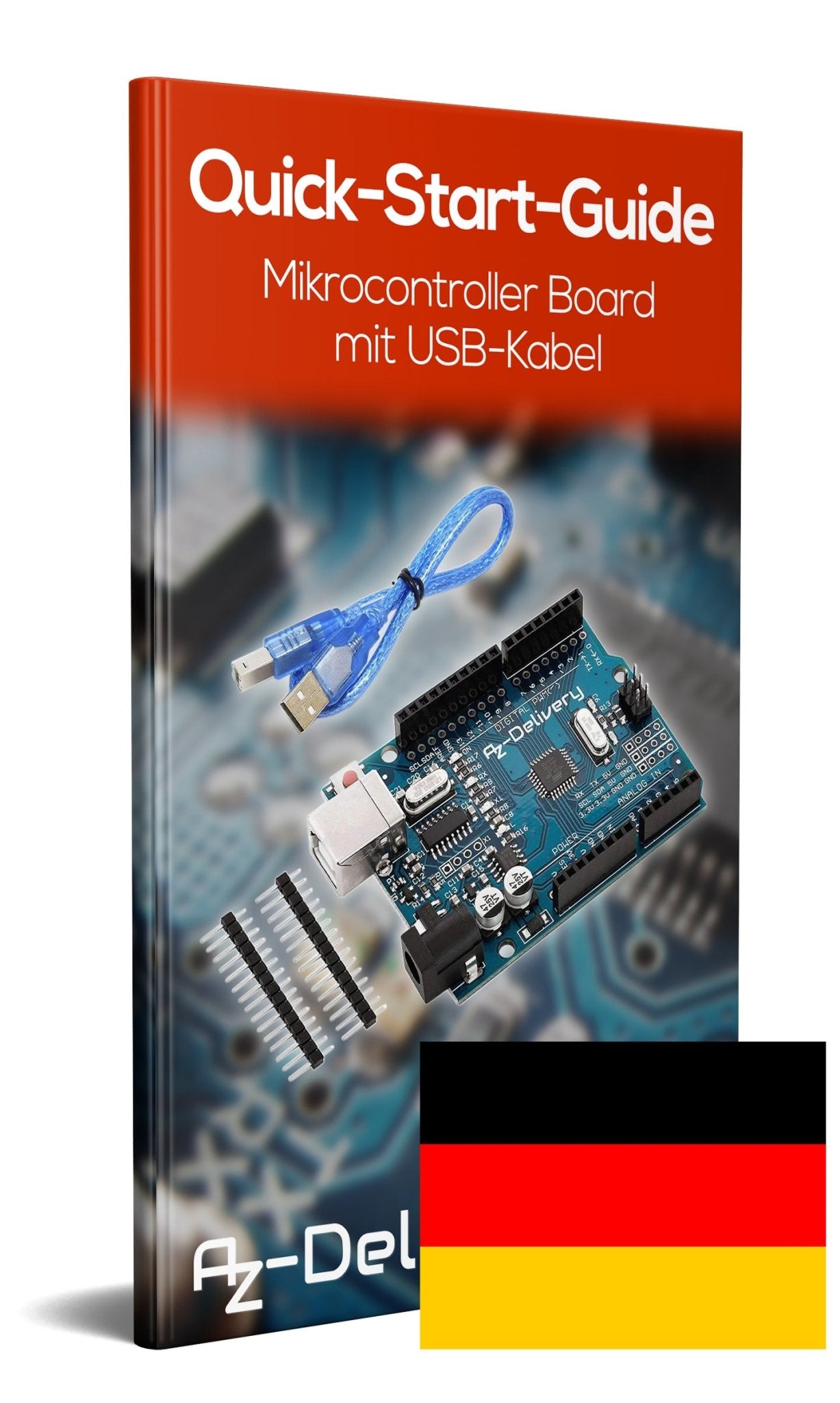 Mikrocontroller Board ATmega328 mit USB-Kabel - AZ-Delivery