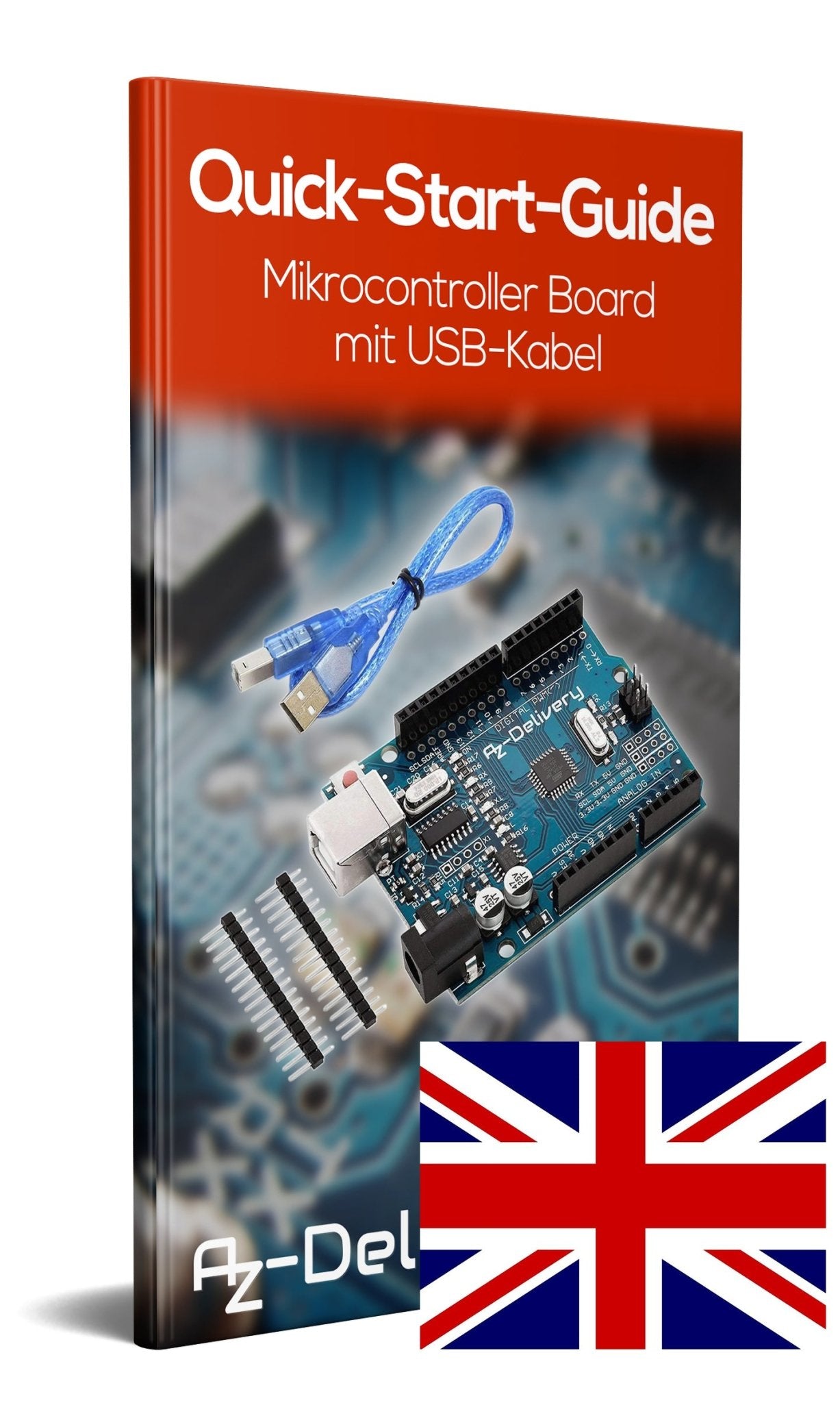 Mikrocontroller Board ATmega328 mit USB-Kabel - AZ-Delivery