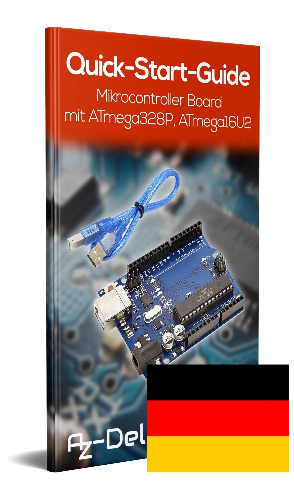 Mikrocontroller Board mit ATmega328P, ATmega16U2 - AZ-Delivery