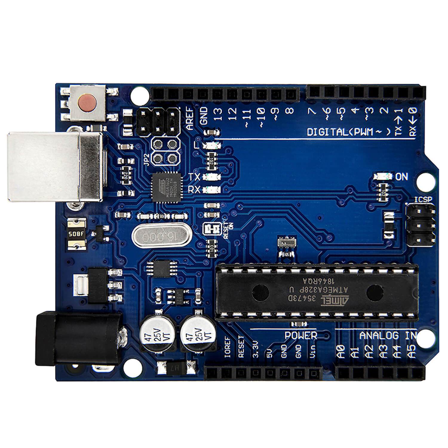 Mikrocontroller Board mit ATmega328P, ATmega16U2 - AZ-Delivery