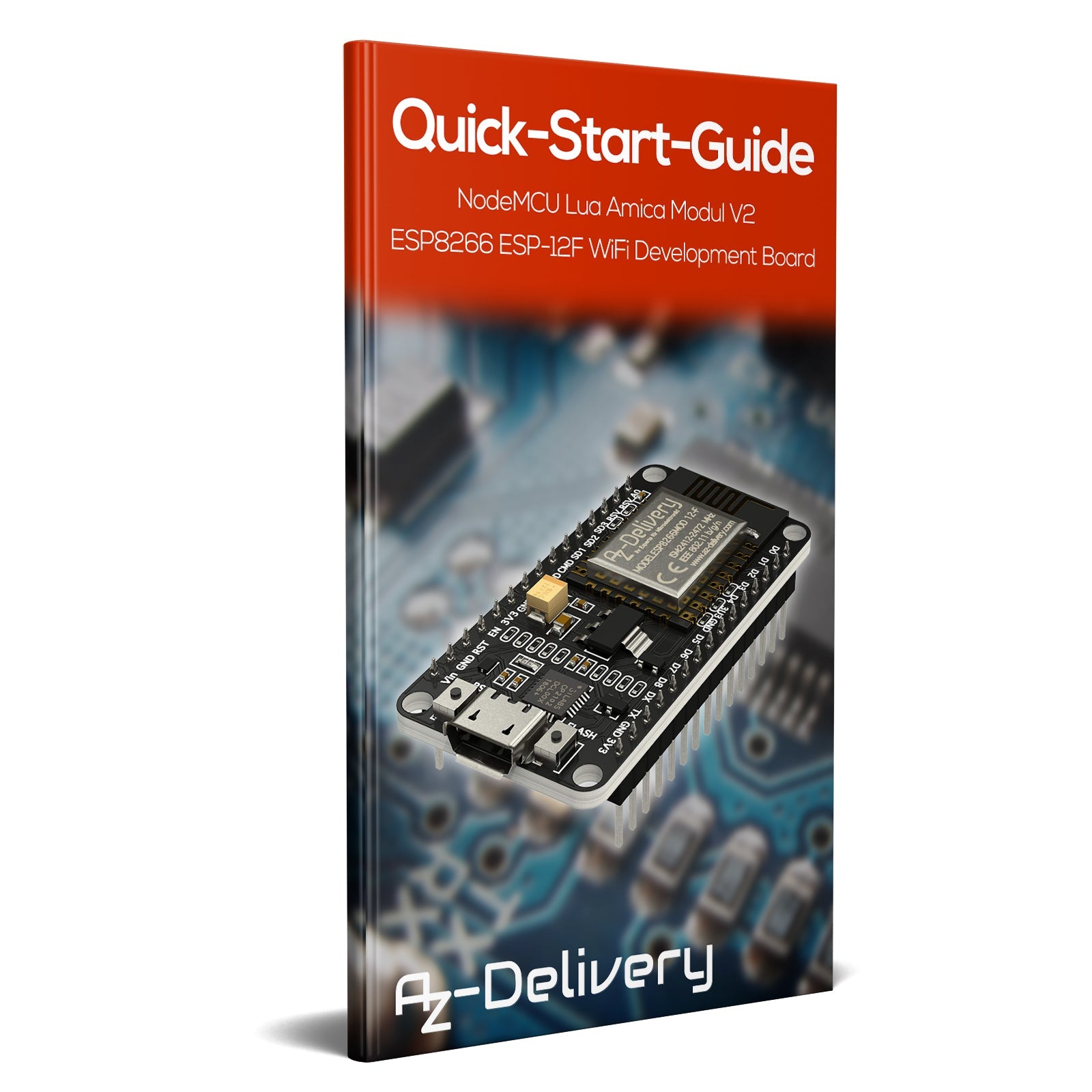 NodeMCU LUA Amica Module with ESP8266 12F at az-delivery.co.uk