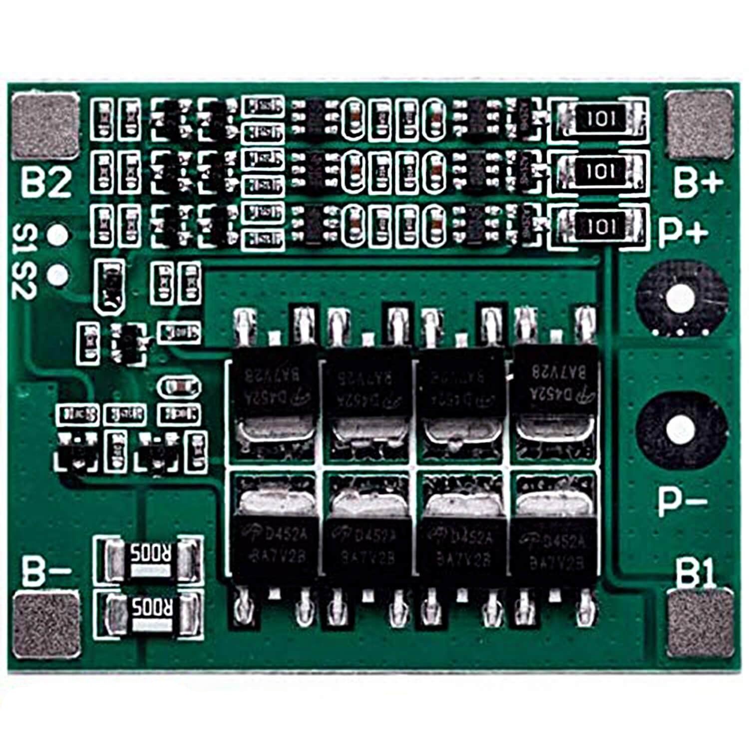 PCB Schutzboard für 3 Lithium-Batterien BMS Board Modul - AZ-Delivery
