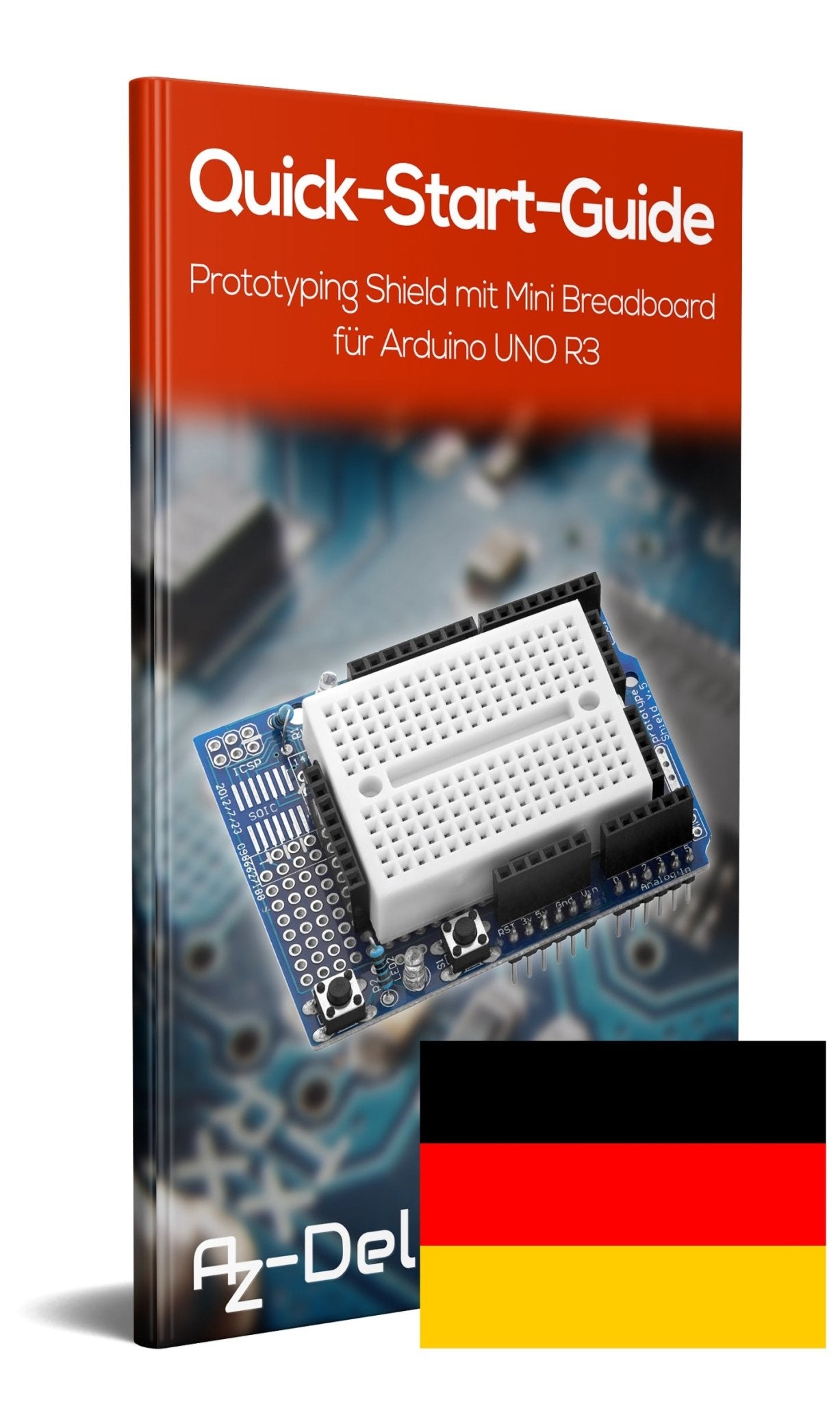 Prototyping Prototype Shield Mini Breadboard für UNO R3 - AZ-Delivery