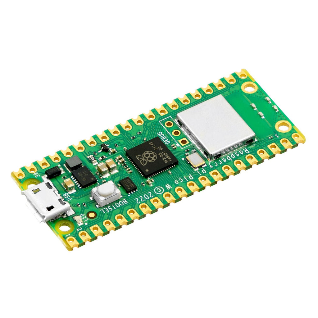 Raspberry Pi Pico W MCU Board with WiFi Interface at AZ-Delivery