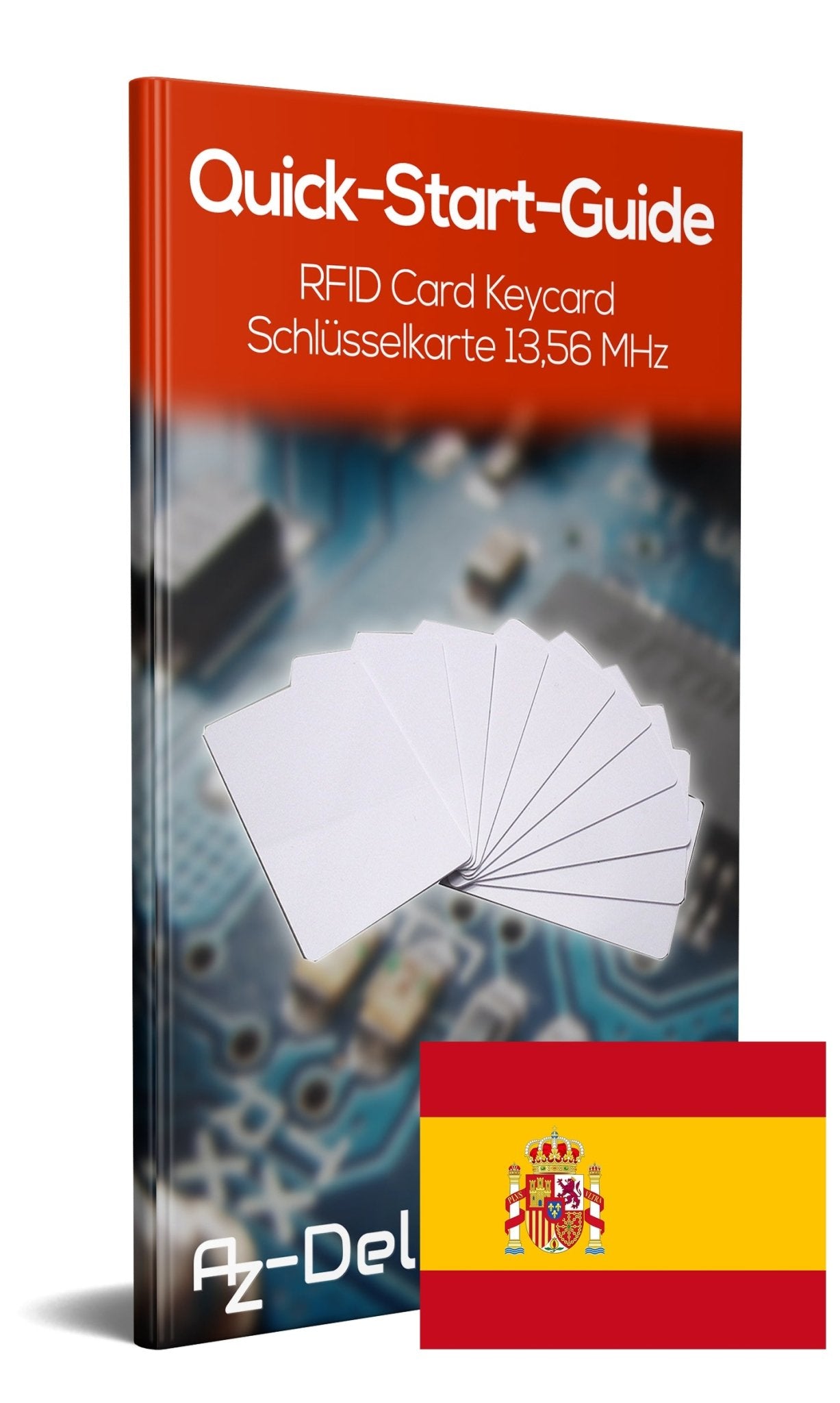 RFID Keycard Card 13,56MHz Schlüsselkarte Karte MF S50 (13,56 MHz) - AZ-Delivery
