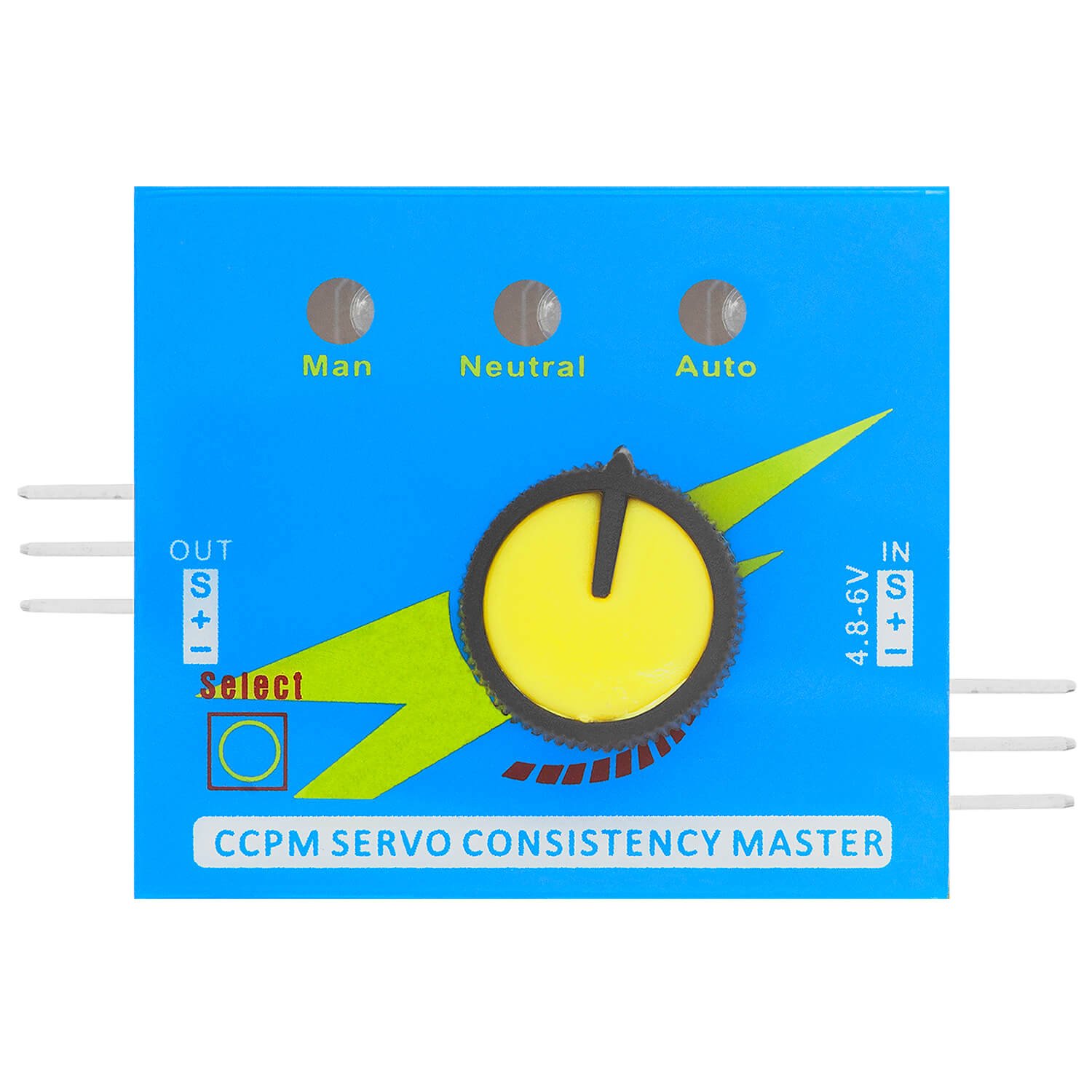 Servo Tester CCPM Servo Consistency Master 3CH 4.8-6V - AZ-Delivery