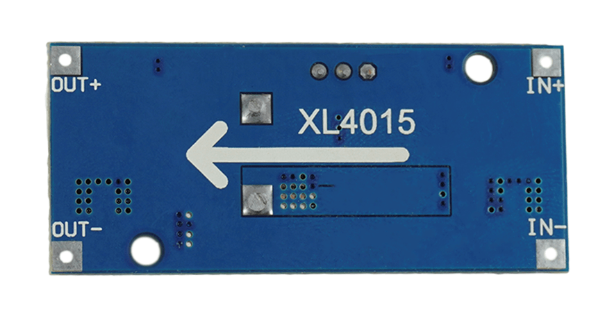 Spannungswandler XL4015 DC-DC Step Down Modul 5A 8V-36V zu 1,25V-32V - AZ-Delivery