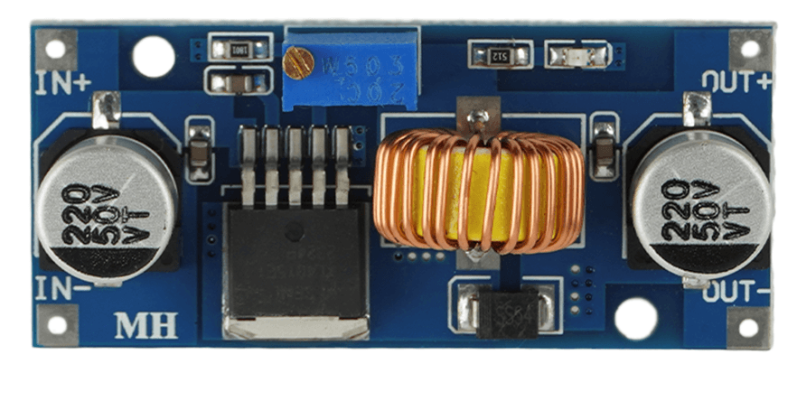 Modulo Convertitore DC-DC 5-30V a 1.25-30V 10A Step Up Down Regolabile per Alimentazione Elettronica Modulo Convertitore DC-DC 5-30V a 1.25-30V 10A Step Up Down Regolabile per Alimentazione Elettronica