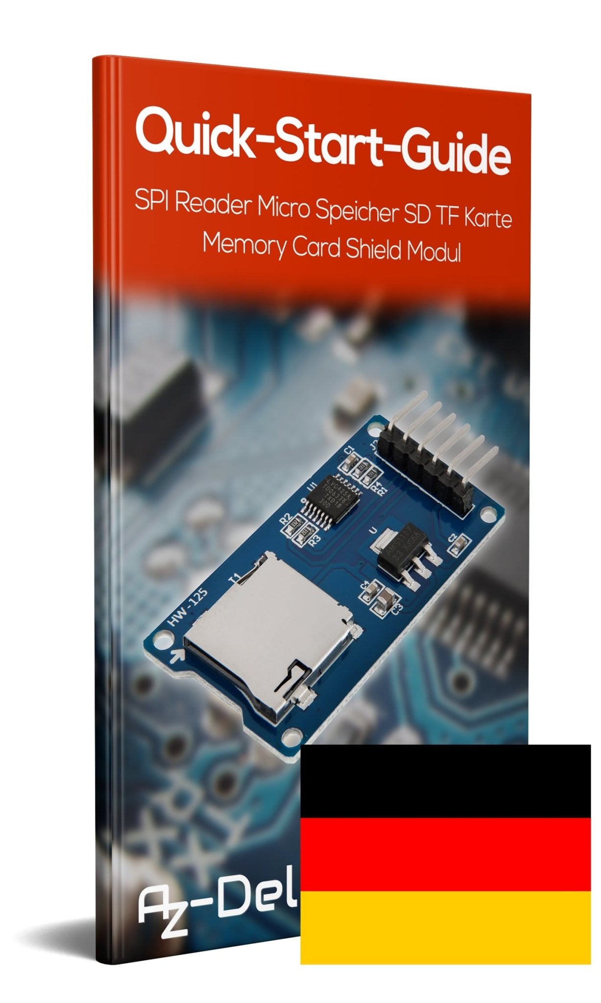 SPI Reader Micro Speicher SD TF Karte Memory Card Shield Modul - AZ-Delivery