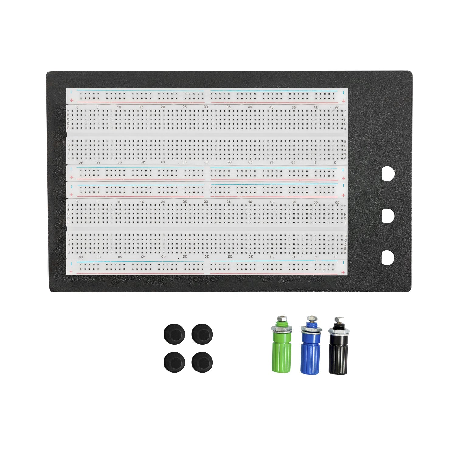 SYB-1660 Lötfreies Breadboard Protoboard | Breadboard-Kit | Tie-Point 1660 ZY-204 | 4 Strombahnen - AZ-Delivery